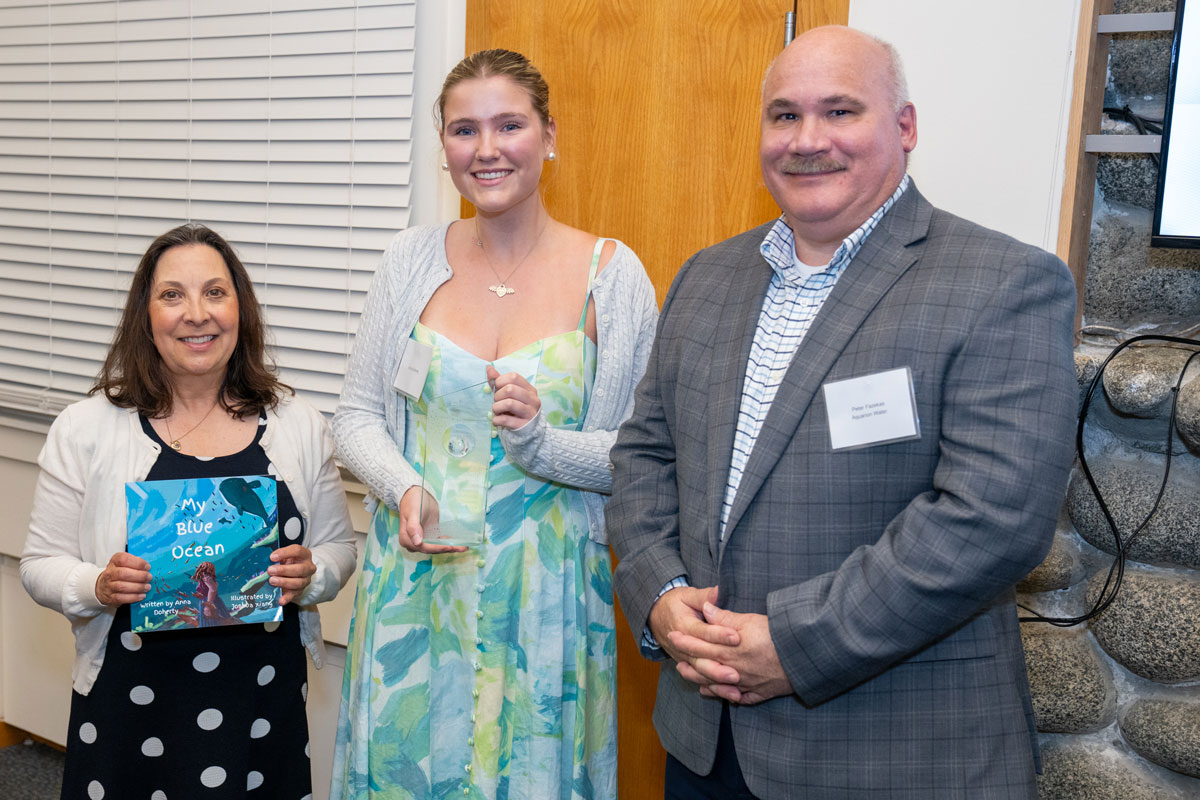 2025 Aquarion Environmental Champion Award student winner, Anna Doherty